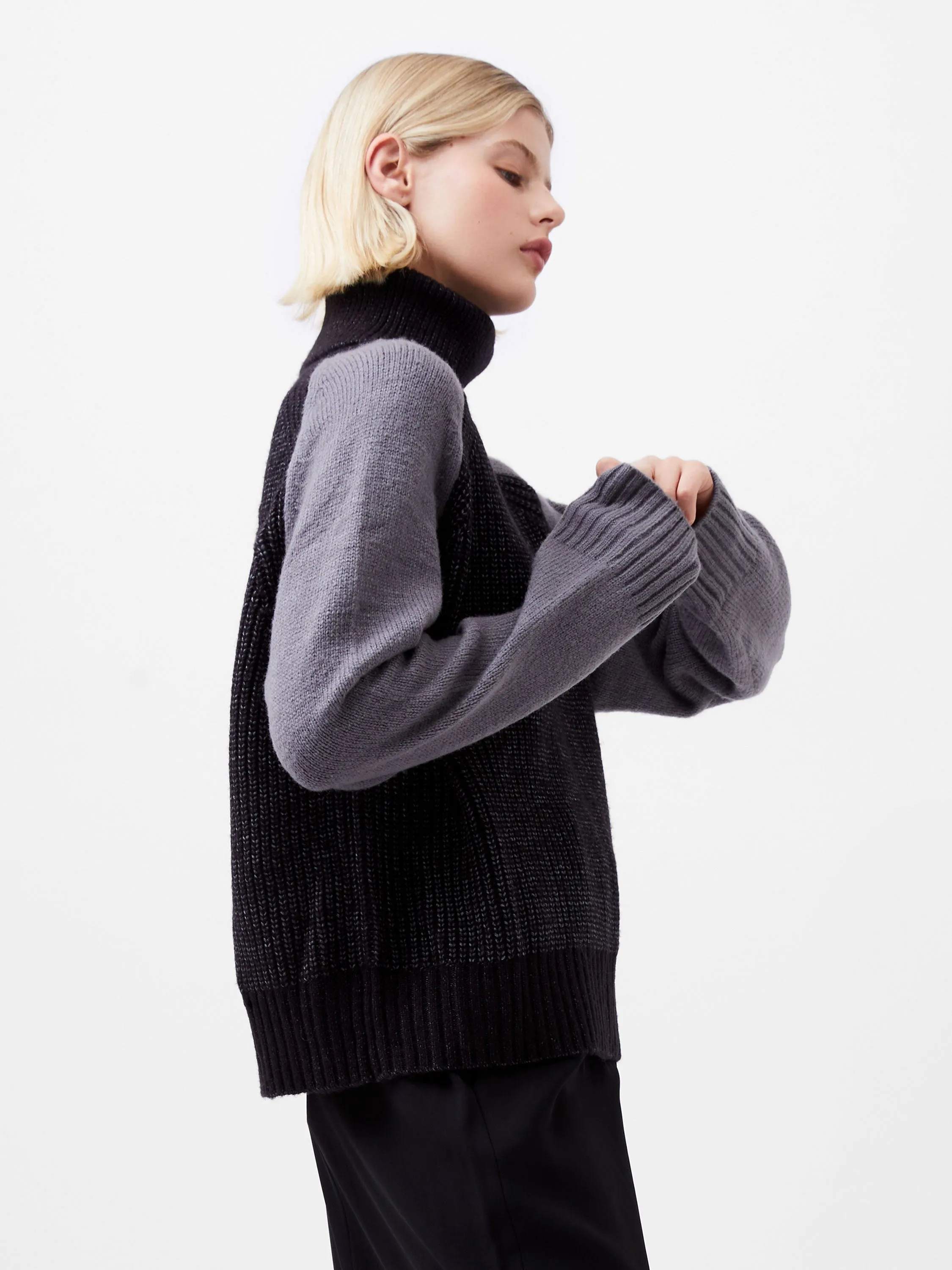 Kessy High Neck Knit Jumper