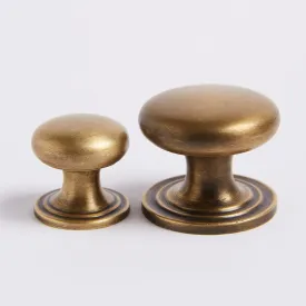 Kew Knob - Acid Washed Brass