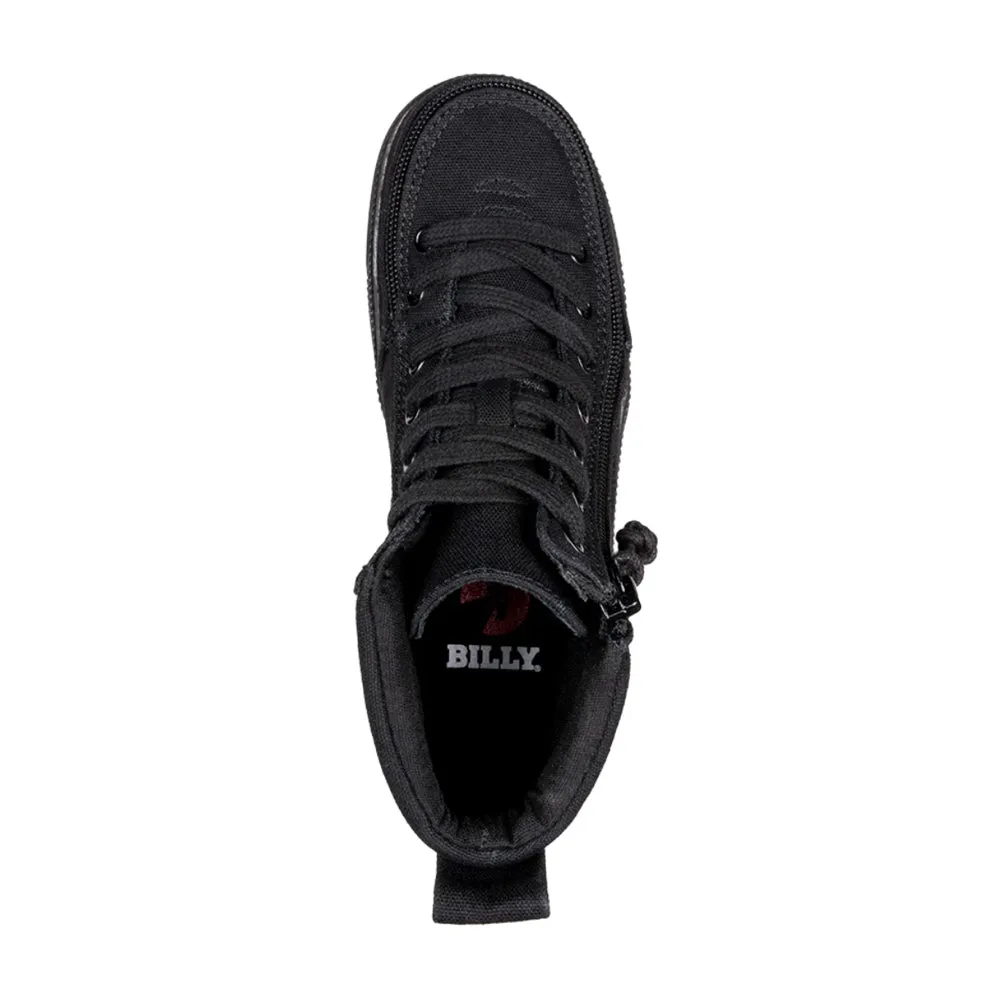 Kid's Classic Lace High (Black/Black)