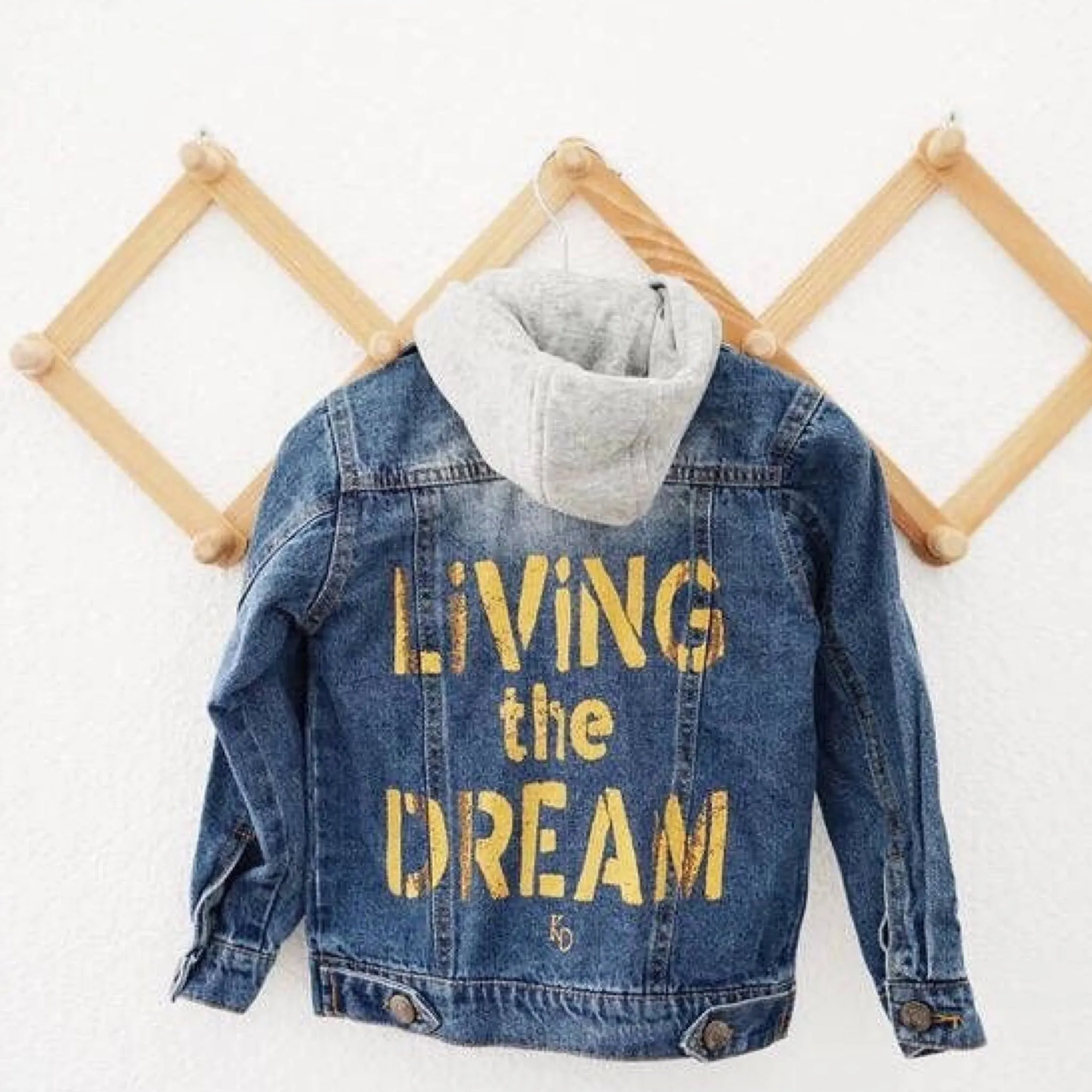 Kids Denim Jacket -Living the Dream