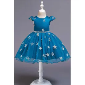 Kids Girls Glorious Stars Princess Dress - KGDC39063