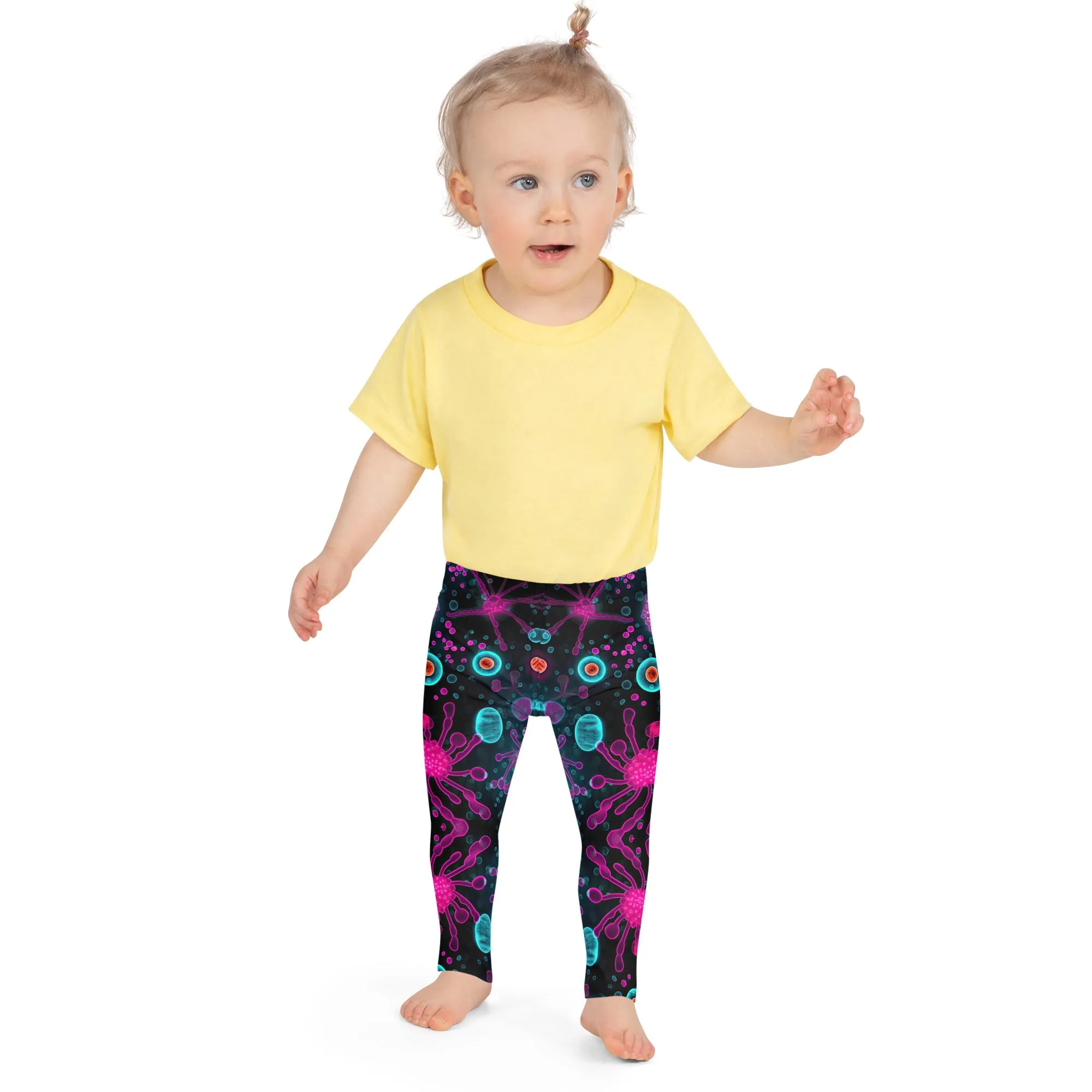 Kid's Leggings Bacteria Disco