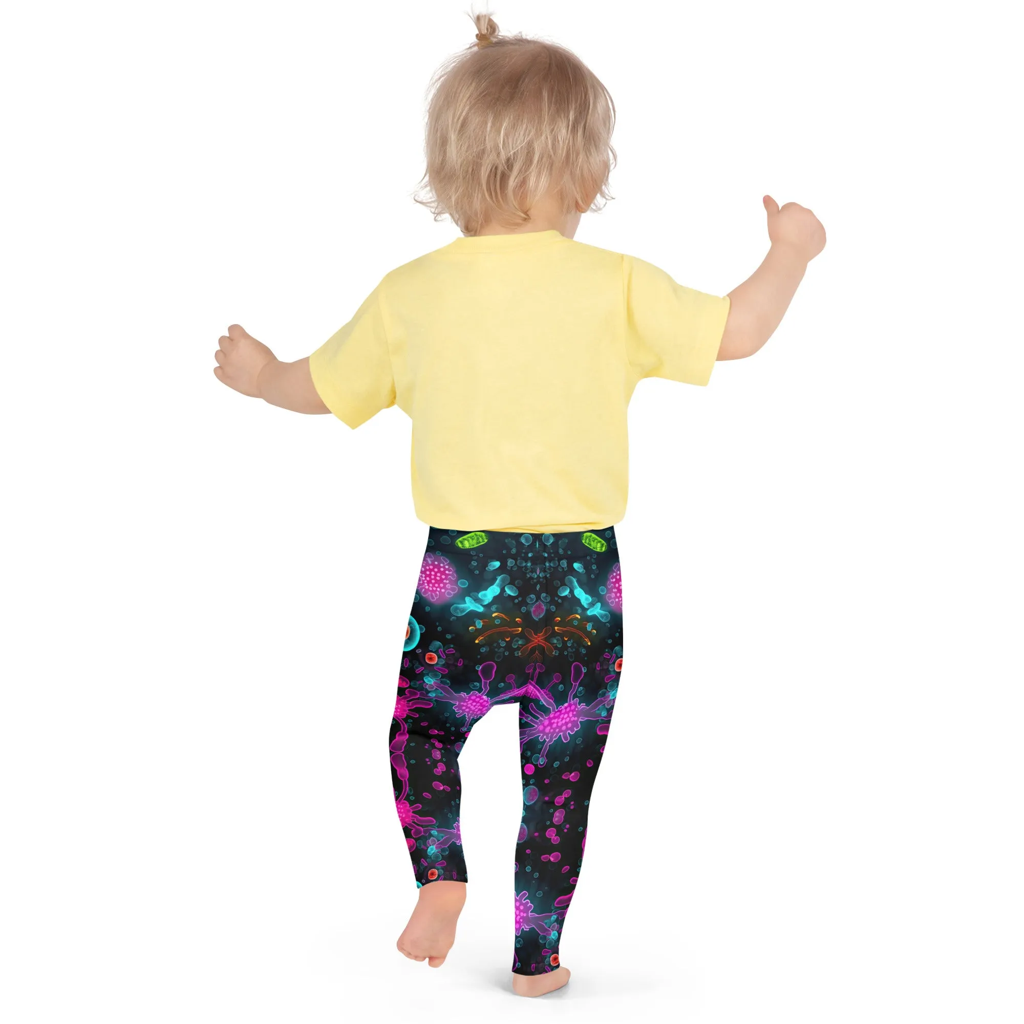 Kid's Leggings Bacteria Disco