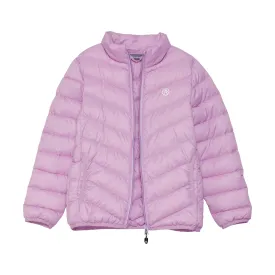 Kids Lightweight Puffer Jacket: Violet Tulle