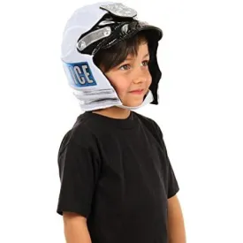 KIDS POLICE PLUSH HELMET