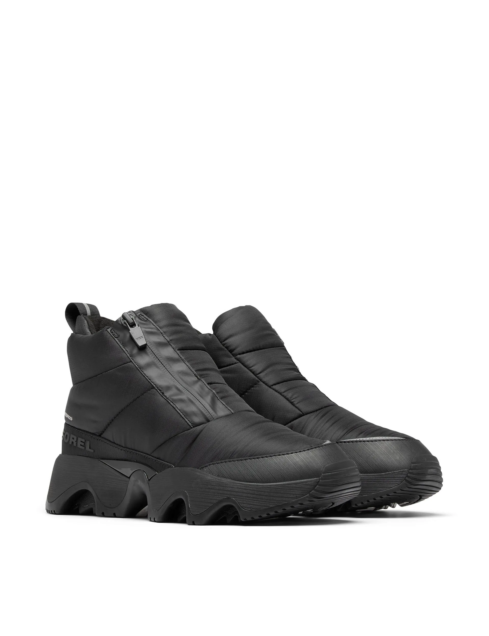 Kinetic Impact Puffy Sneaker Boot - Black/Sea Salt