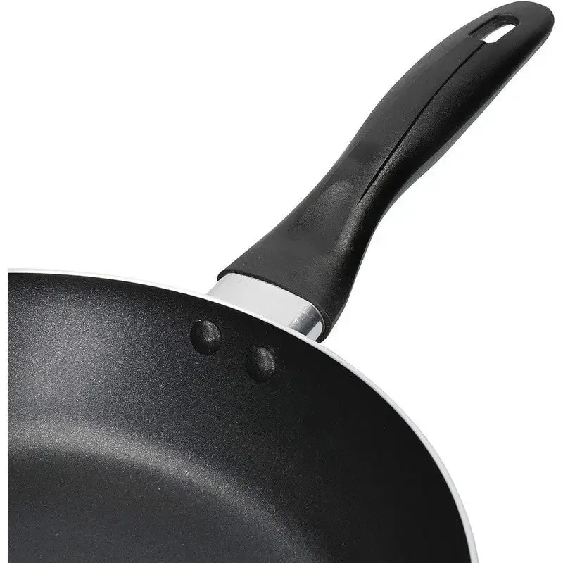 KitchenCraft Non-Stick Aluminium Frying Pans Set, 28cm, 20cm and 12cm