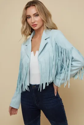 Knoxlee Suede Fringe Jacket