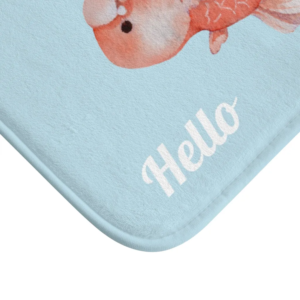 Koi Goldfish Bath Mat