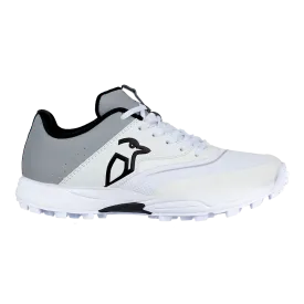 Kookaburra 3.0 Rubber Cricket Shoes White/Grey