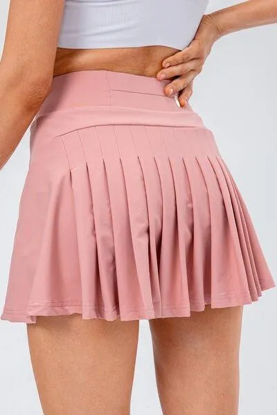 Kourtnee Activewear Pleated Skirt