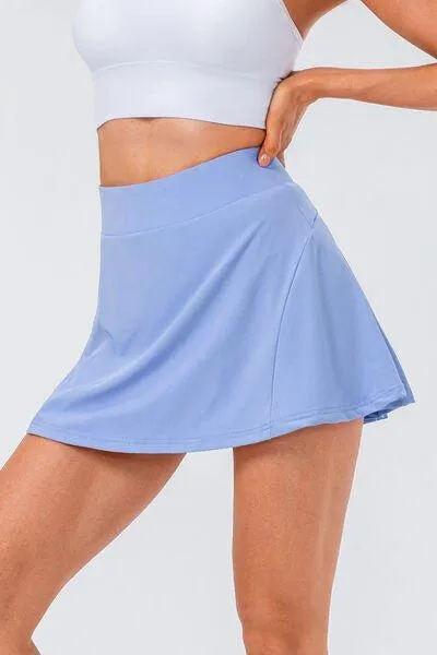 Kourtnee Activewear Pleated Skirt