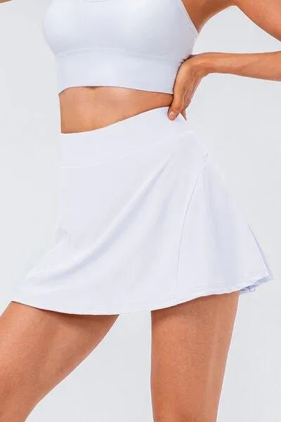 Kourtnee Activewear Pleated Skirt