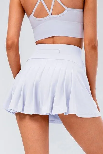 Kourtnee Activewear Pleated Skirt