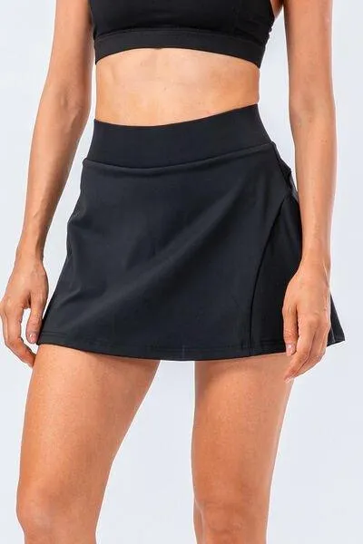 Kourtnee Activewear Pleated Skirt