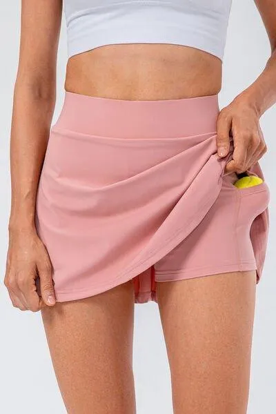 Kourtnee Activewear Pleated Skirt