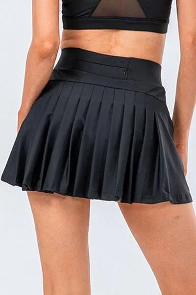 Kourtnee Activewear Pleated Skirt