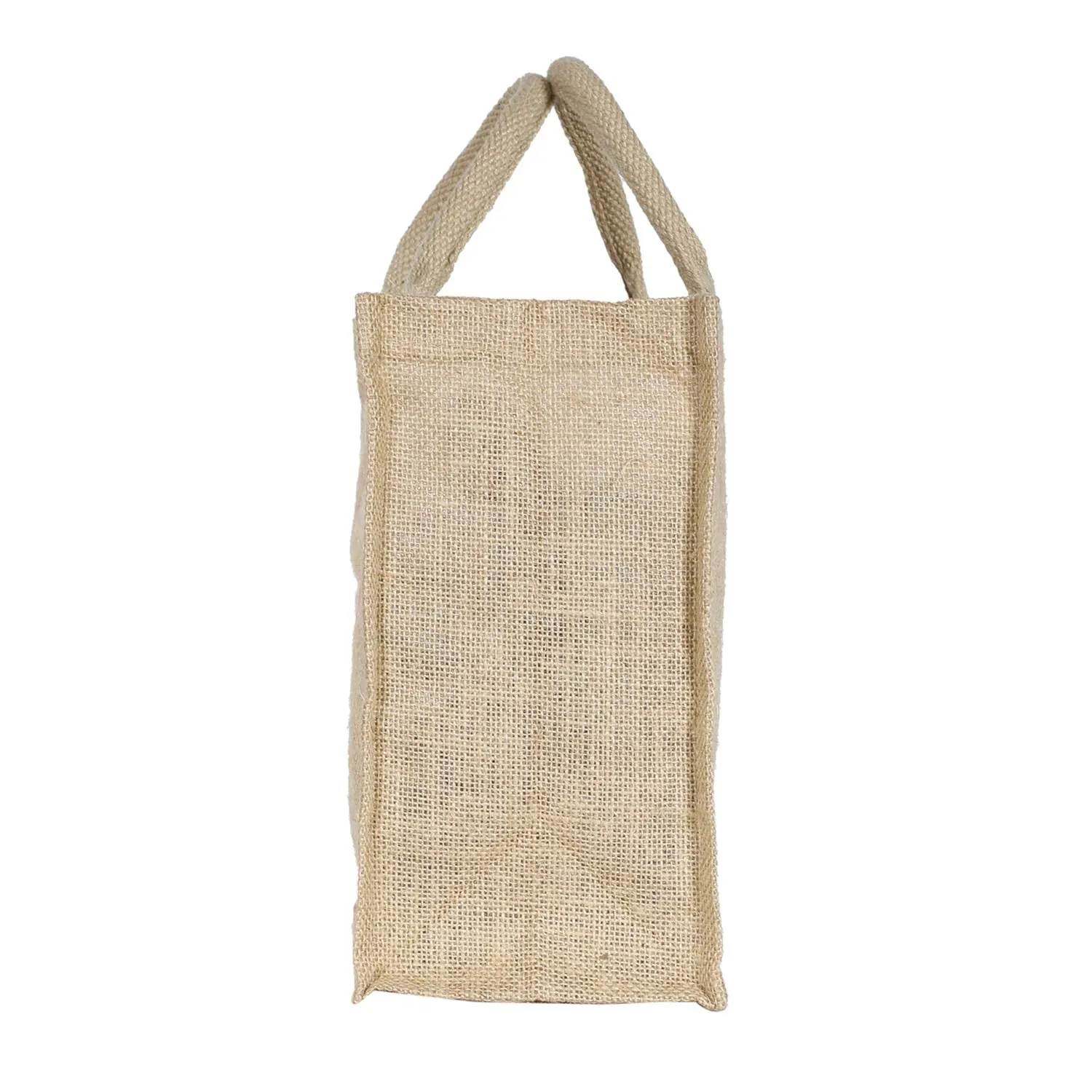 Kuber Industries Jute Lunch Carry Bag (Brown) - CTKTC025326