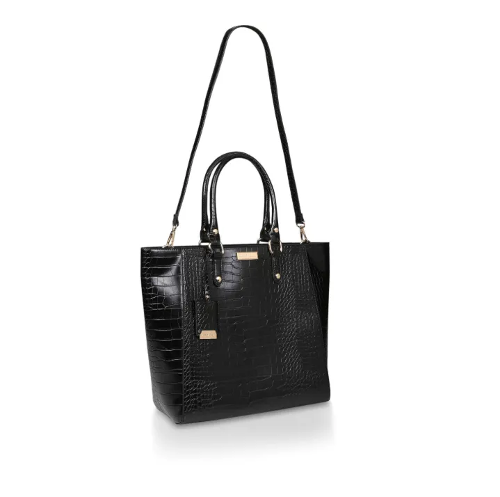 Kurt Geiger Carvela Black Arlette Womens Tote Bag