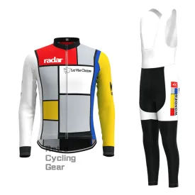 LA Vie Claire Retro Long Sleeve Cycling Kit