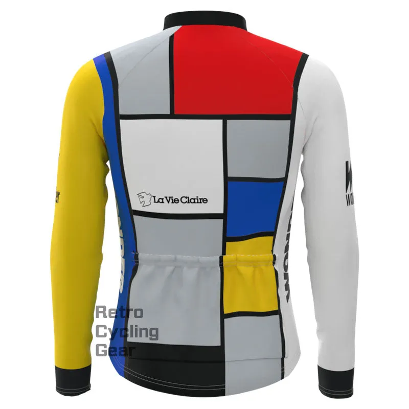 LA Vie Claire Retro Long Sleeve Cycling Kit