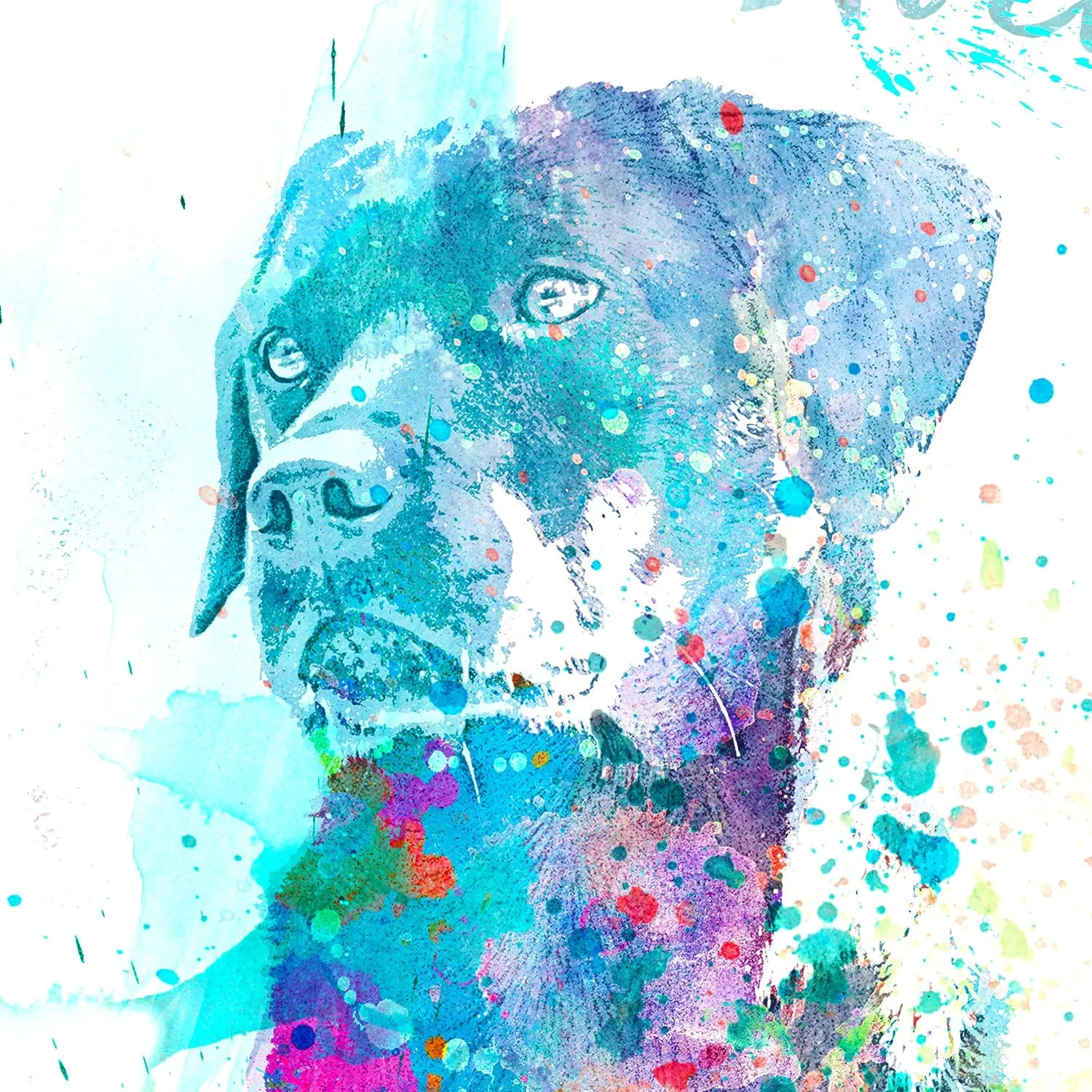 Labrador Watercolor Print