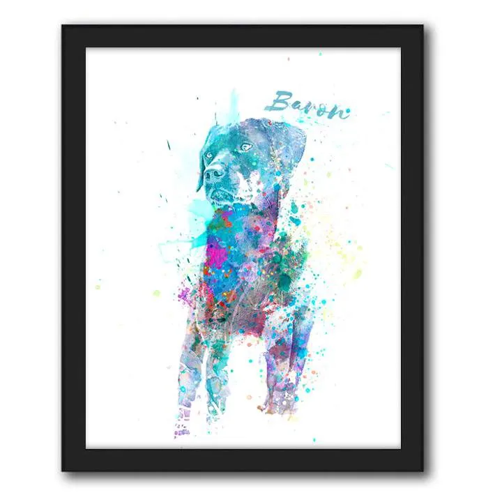 Labrador Watercolor Print