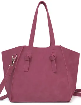 Ladies Elegant Leather Tote Handbag DS240427-2