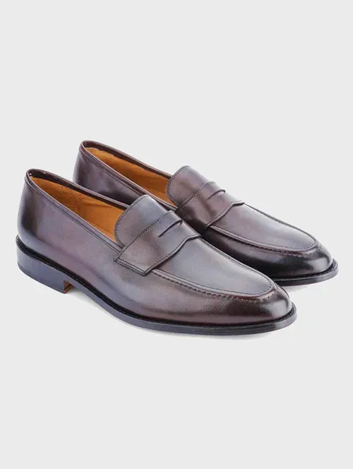 Lamar Penny Loafer - dark Brown