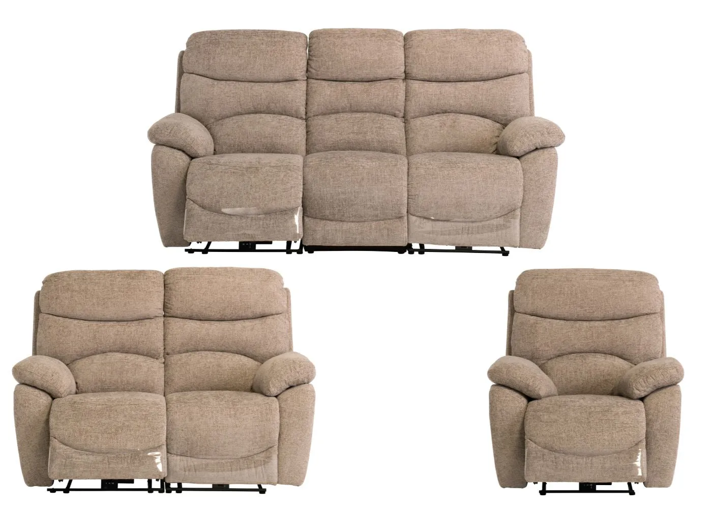 Lana Sand Full Electric Recliner Range