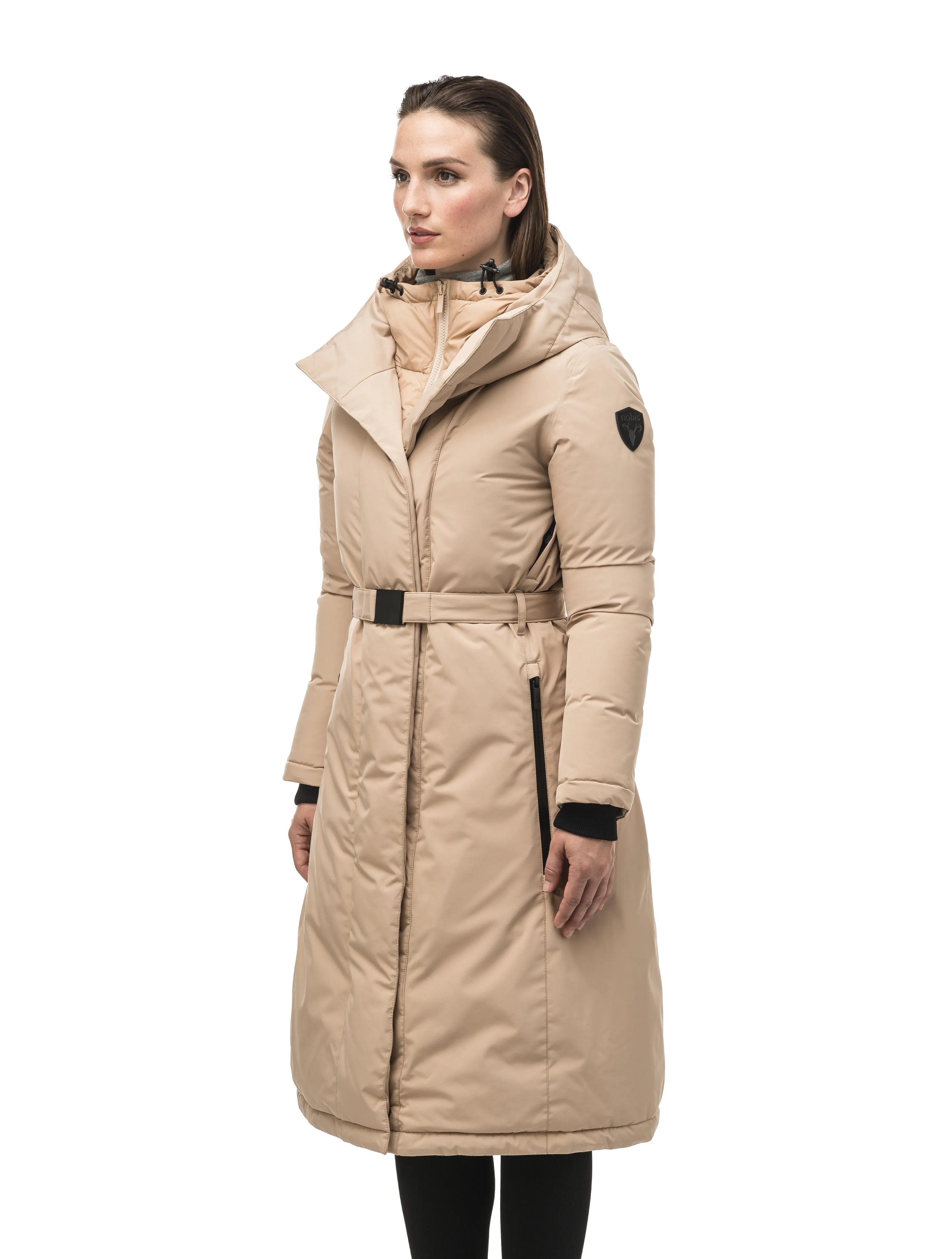 Lara Women's Belted Parka