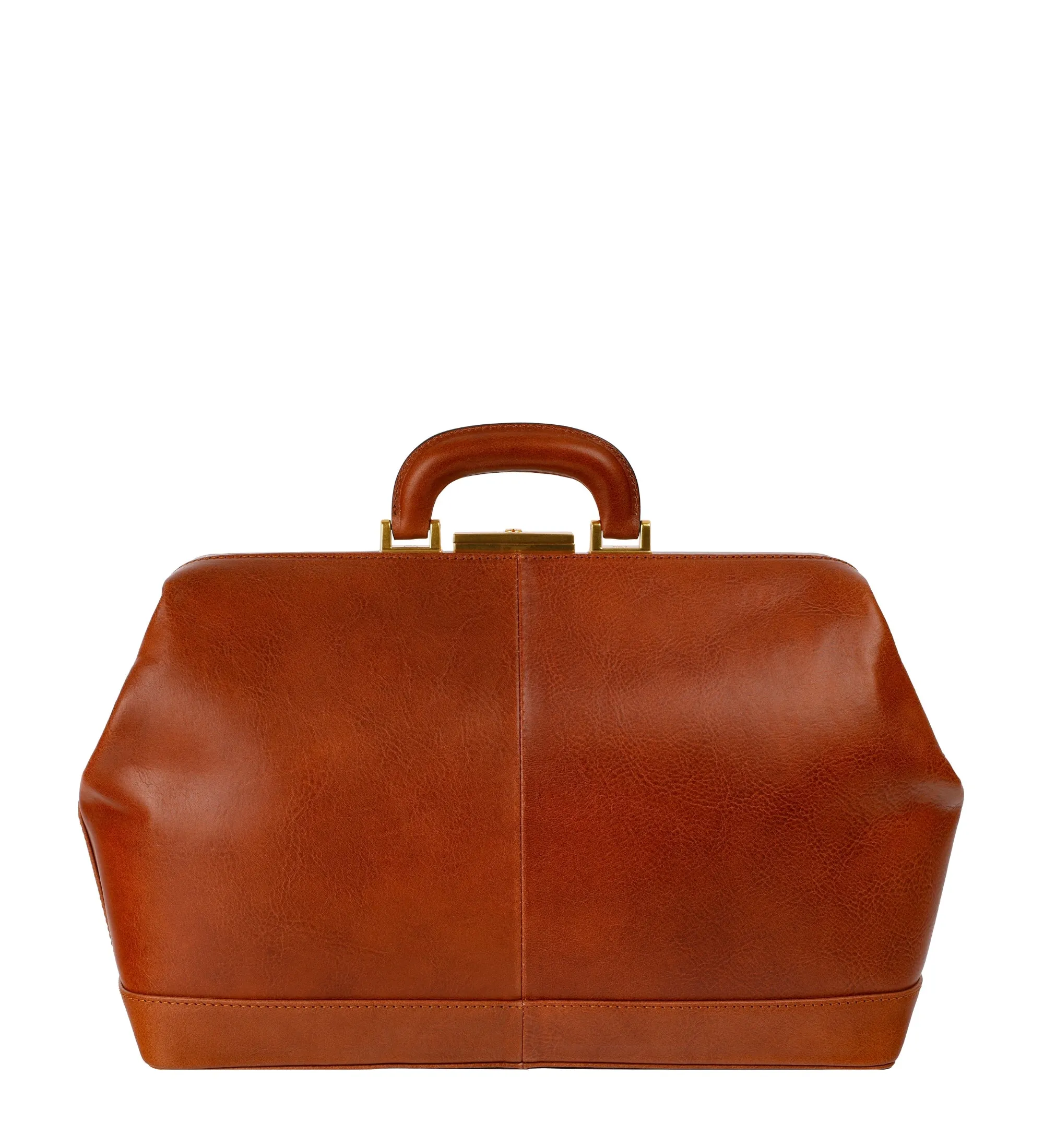 Large Italian Leather Doctor Bag - Hamlet