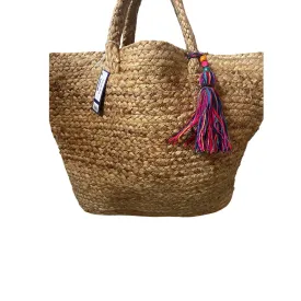 Large Jute Tote Bag