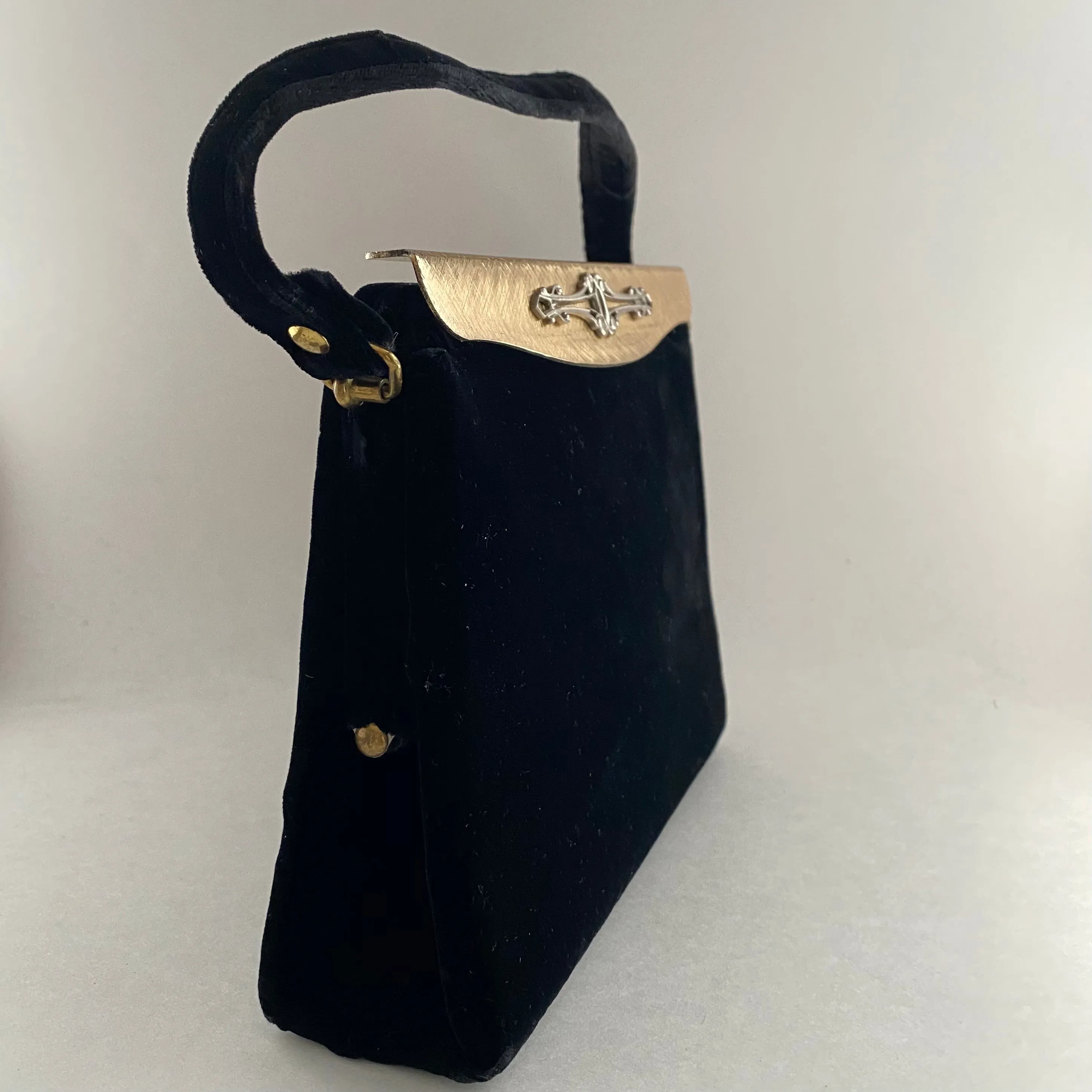 Late 50s/ Early 60s Bobbie Jerome Velvet Handbag