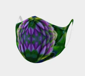 Lavender Burst 8 Poly Knit Mask