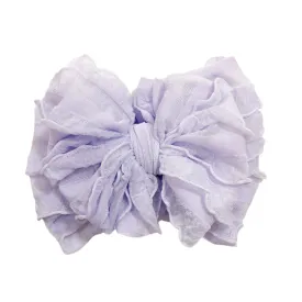 Lavender Ruffled Headband