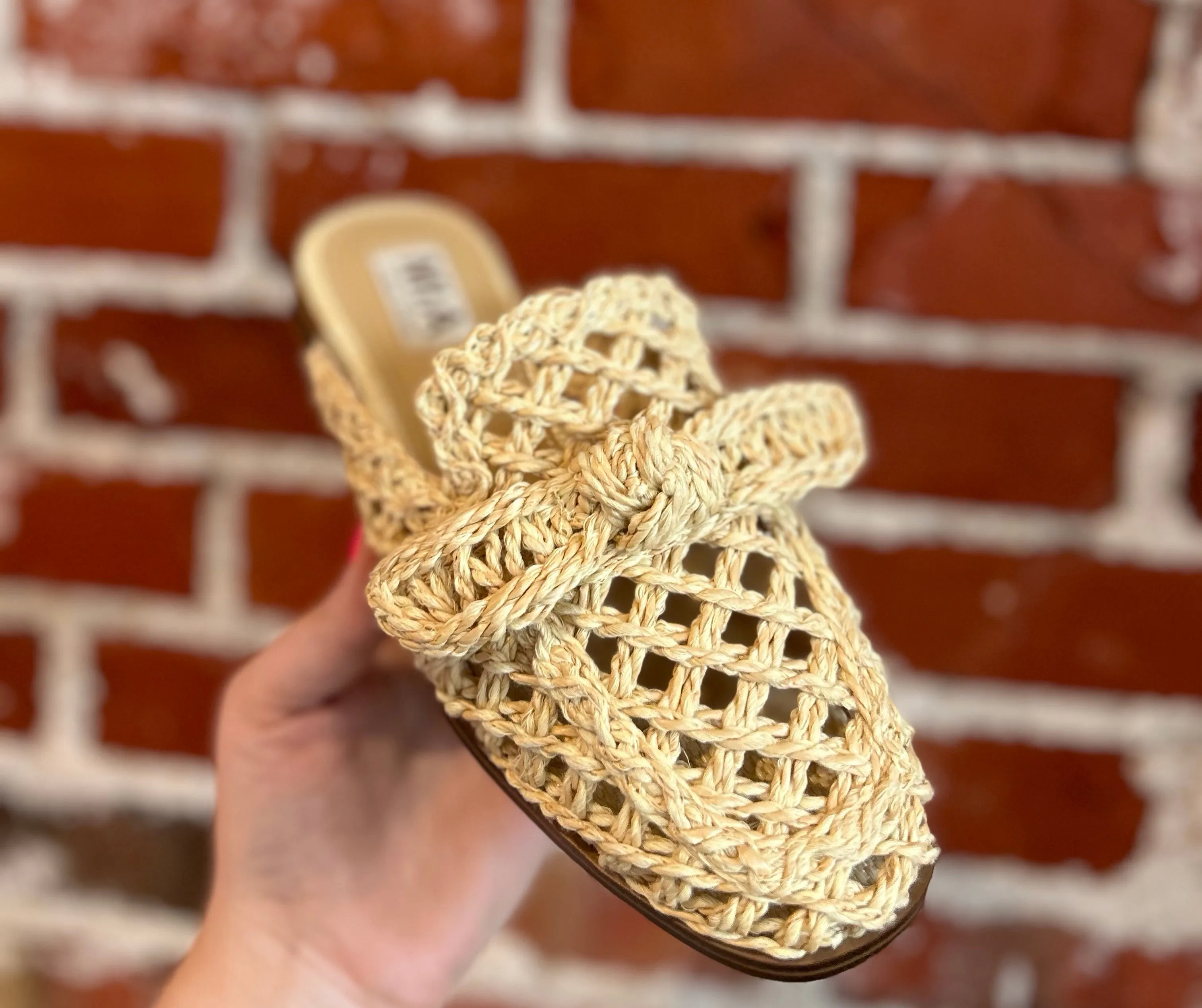 Layce Woven Mule