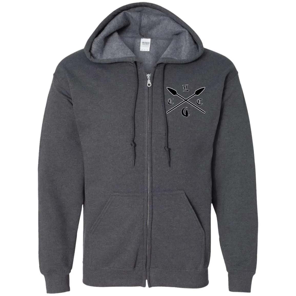 LCC SL Zip Up Hooded Sweatshirt