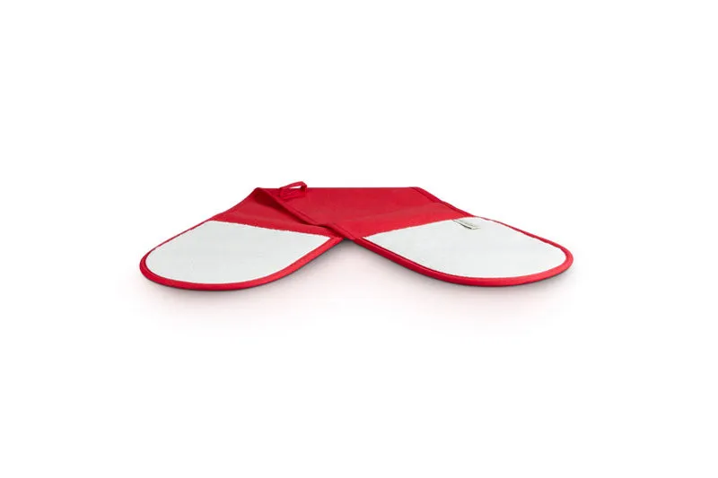 Le Creuset Double Oven Glove Red