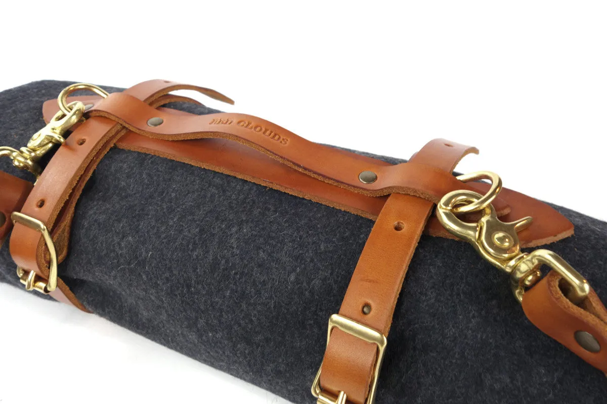 Leather Blanket Carrier