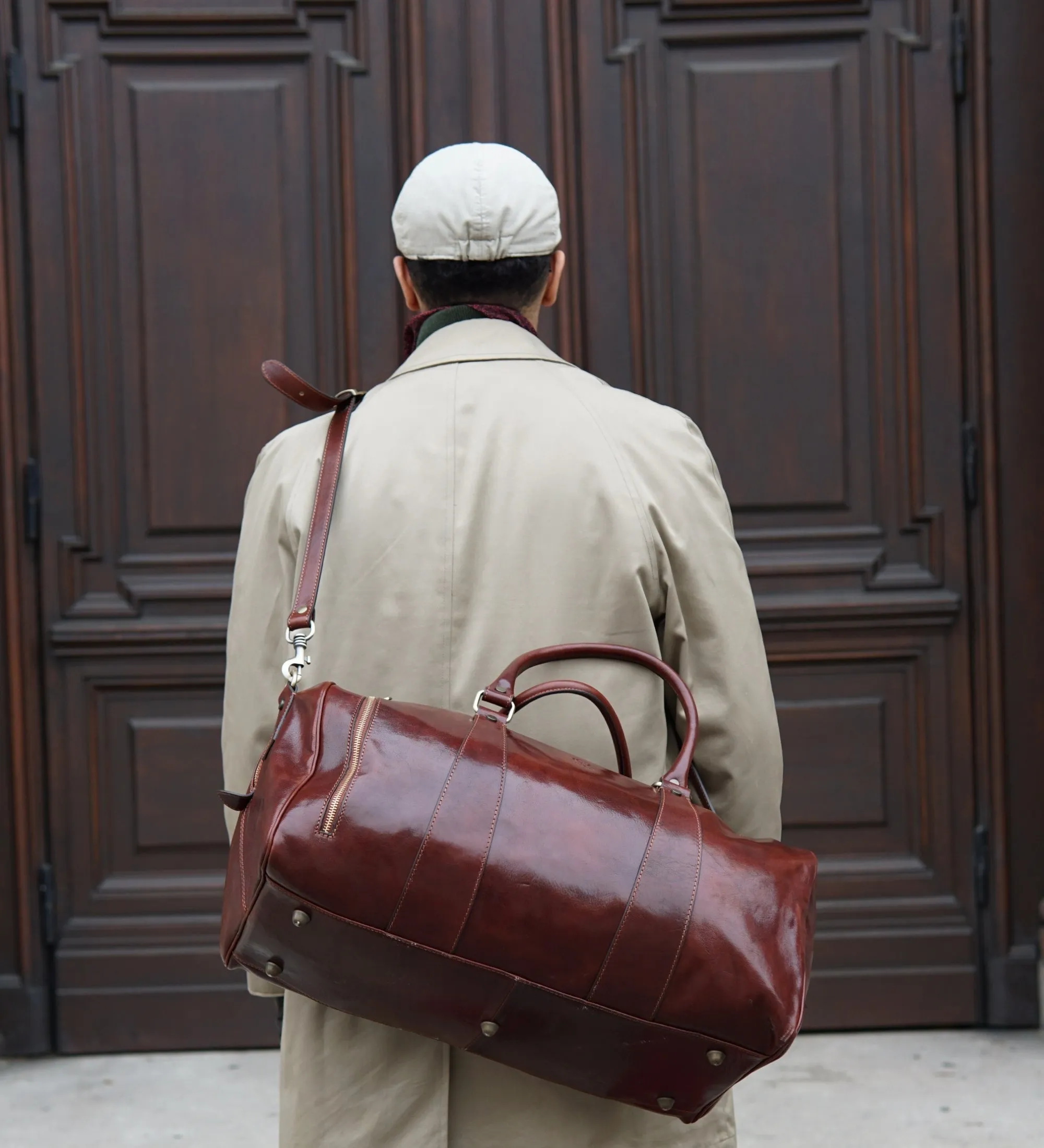 Leather Duffel Bag - Wise Children