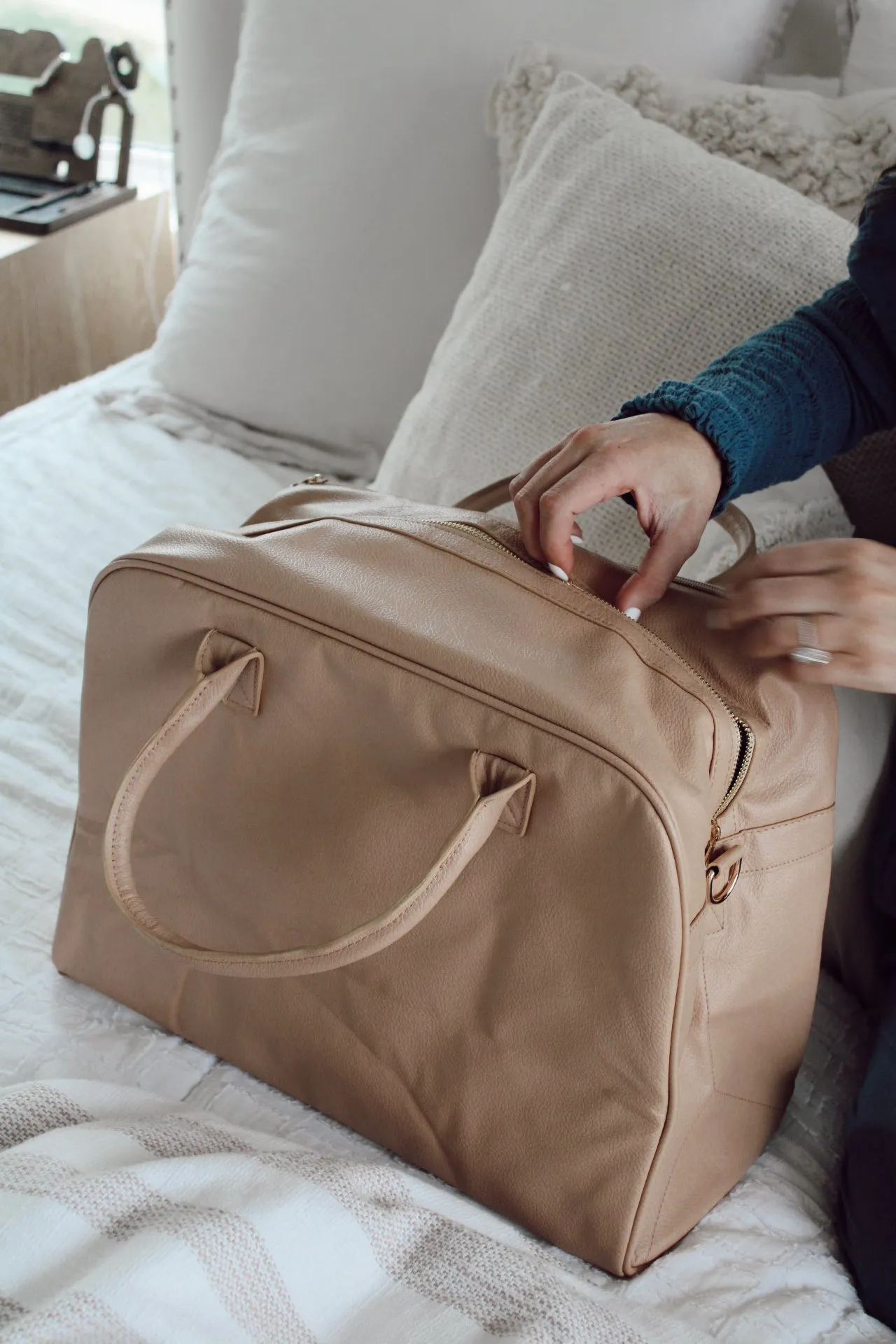 Leather Duffel Bag