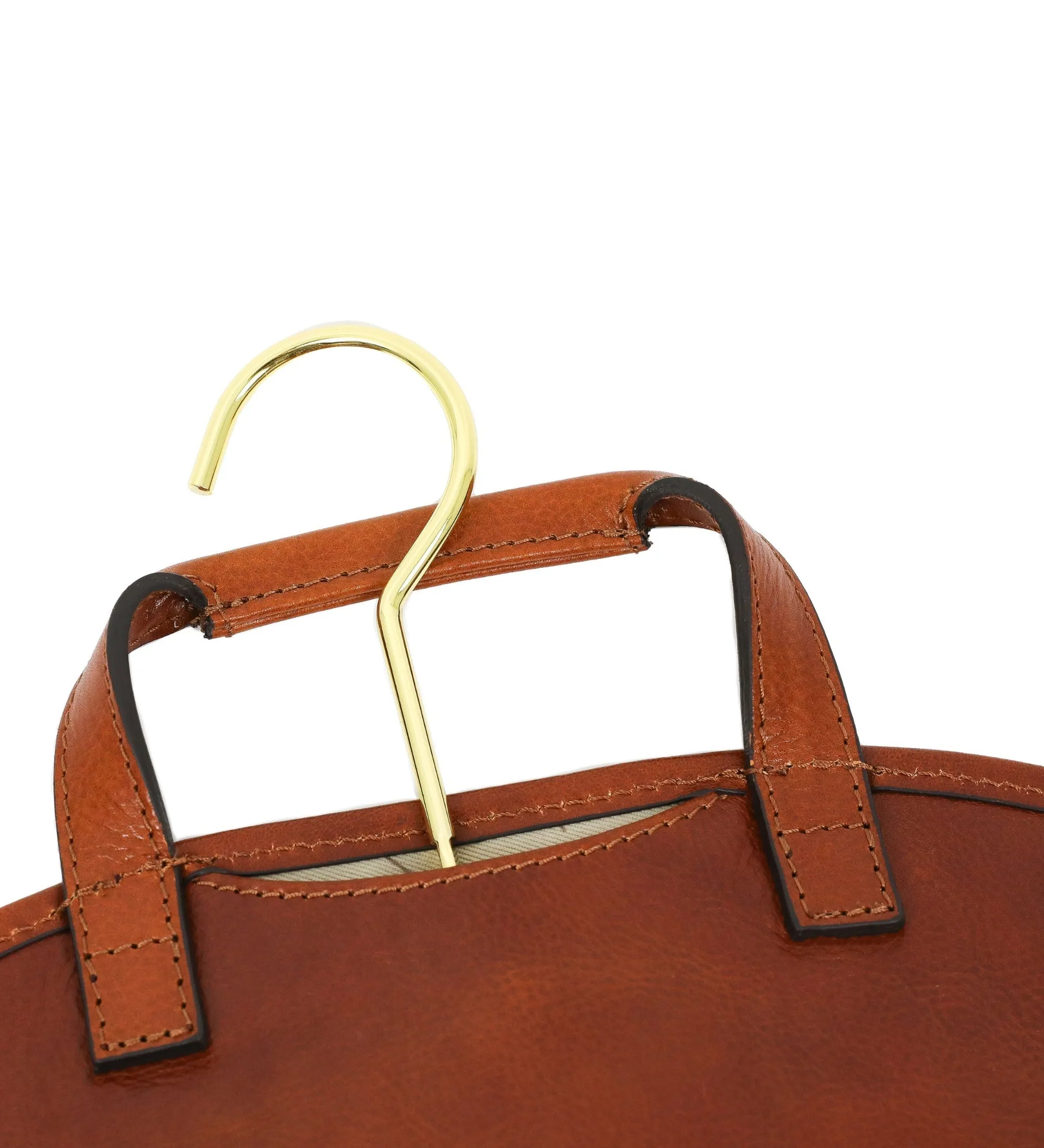 Leather Garment Bag - Travels with Charley