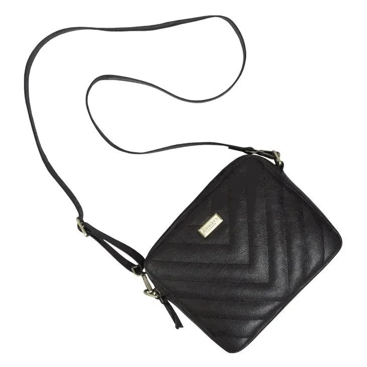 Leather Quilted Shoulder Bag