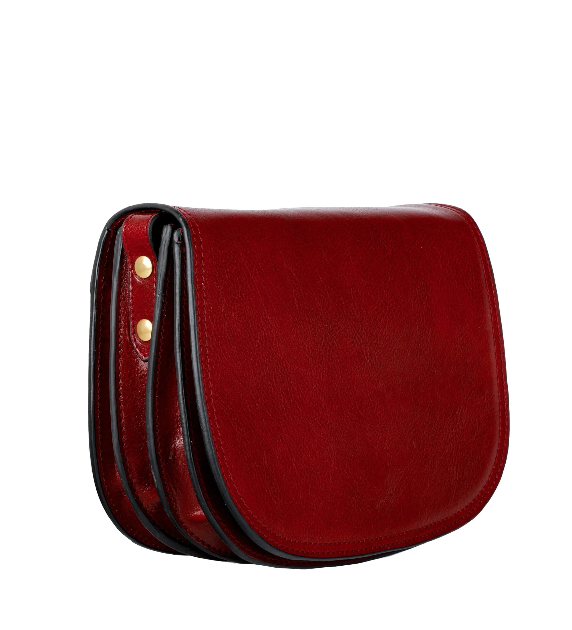 Leather Saddle Bag Cross Body Bag for Women - Moonfleet