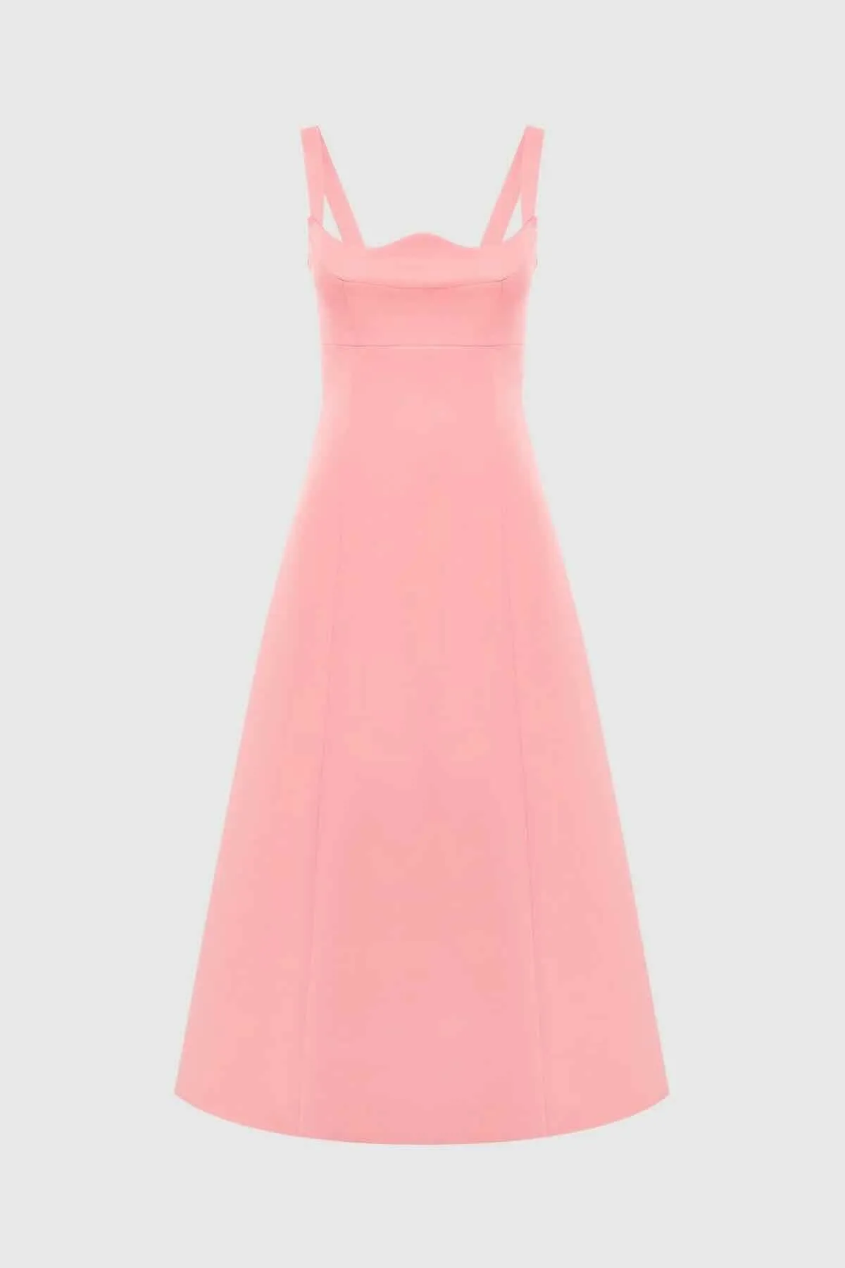 Leo Lin Odette Midi Dress - Strawberry Pink