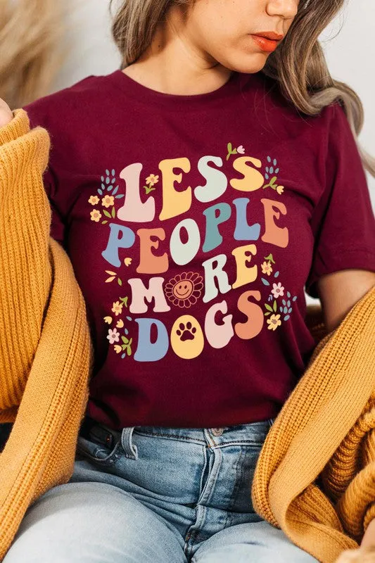 Less People More Dogs Tee