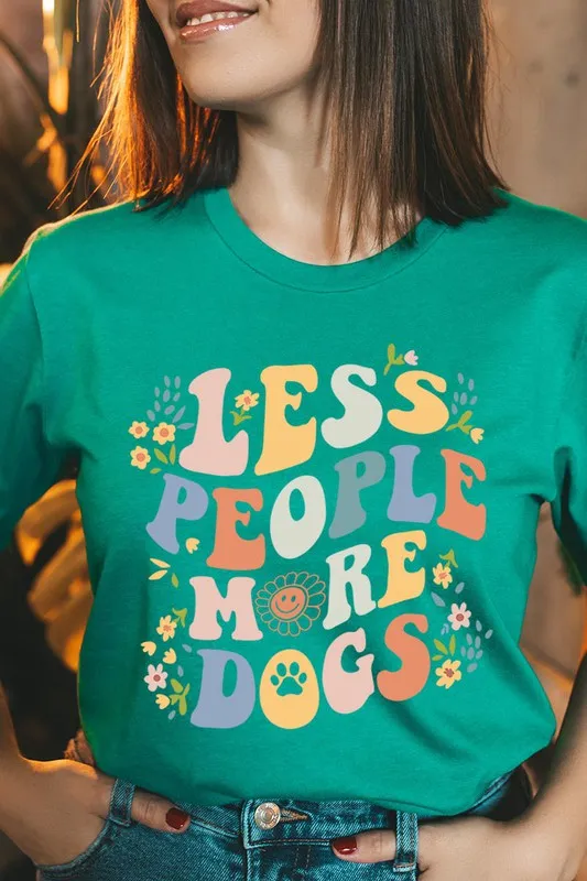 Less People More Dogs Tee