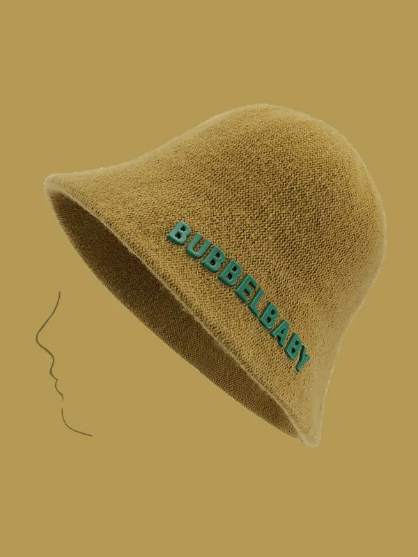 Letter Print Fisherman Hat