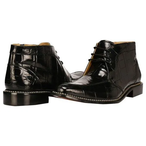 Liam Genuine Leather Lace-Up Style Boots for Men